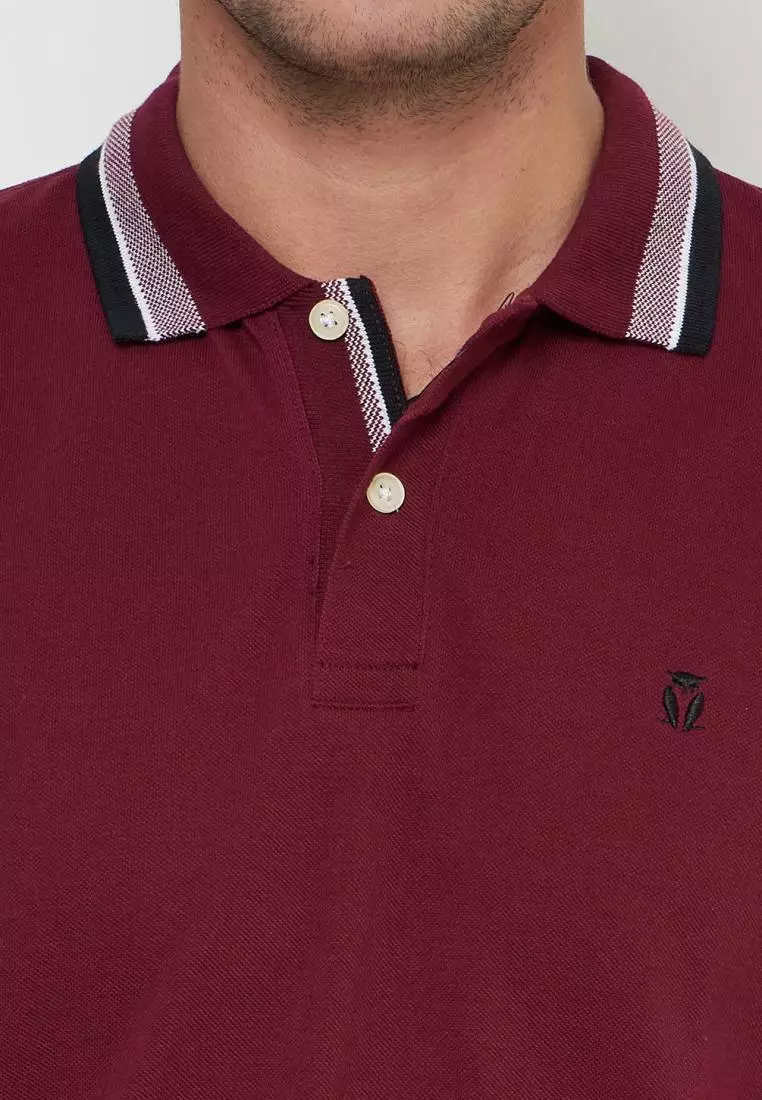 Matsuda Kaus Kerah Pria Polo Shirt Abashiri