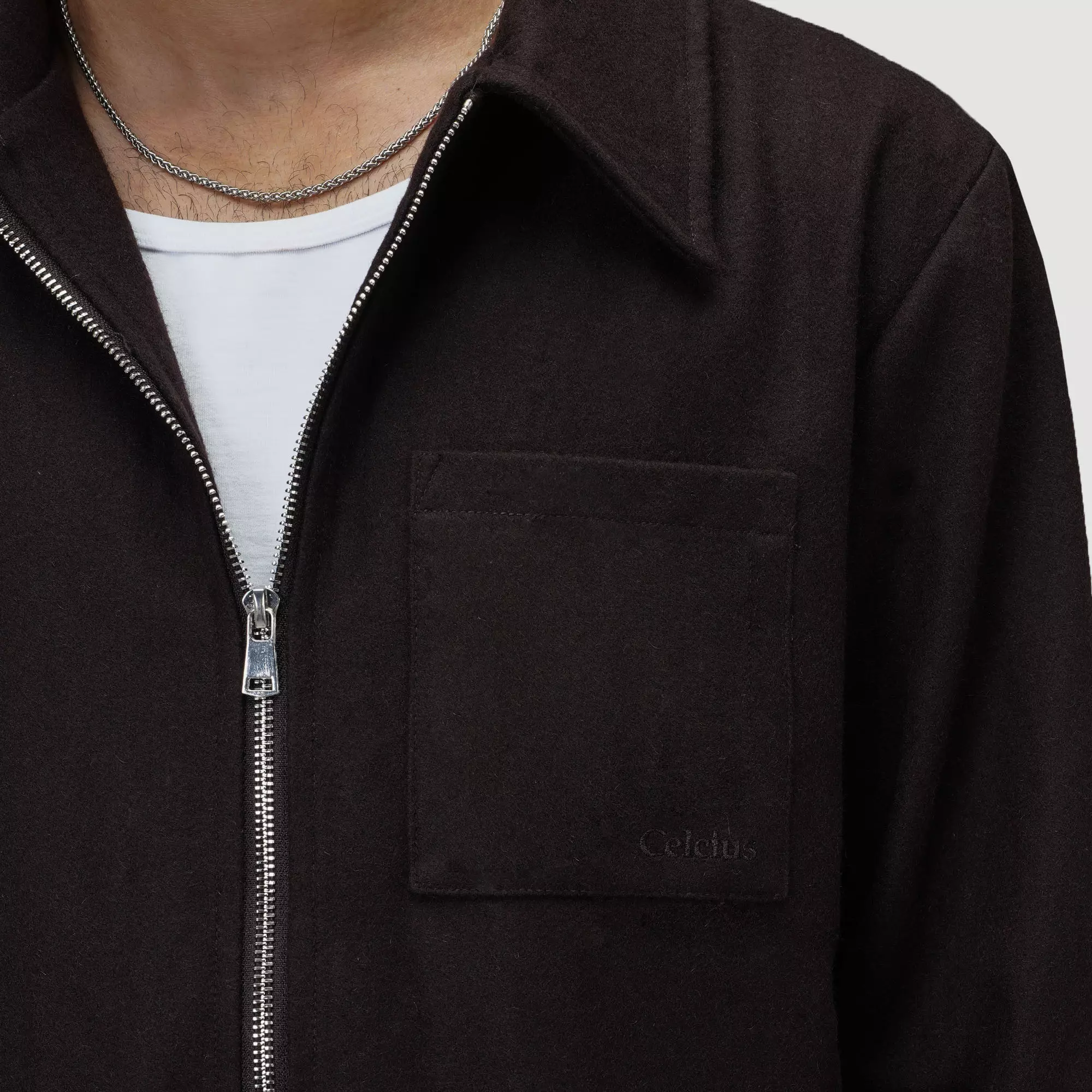 CELCIUS Cashmere Wool Jacket I31000413C Brown