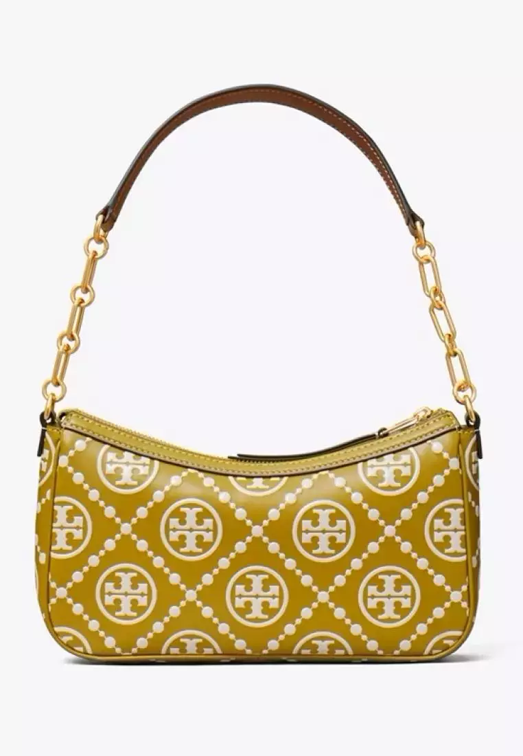 Tory Burch T Monogram Embossed Studio Bag Island Palm