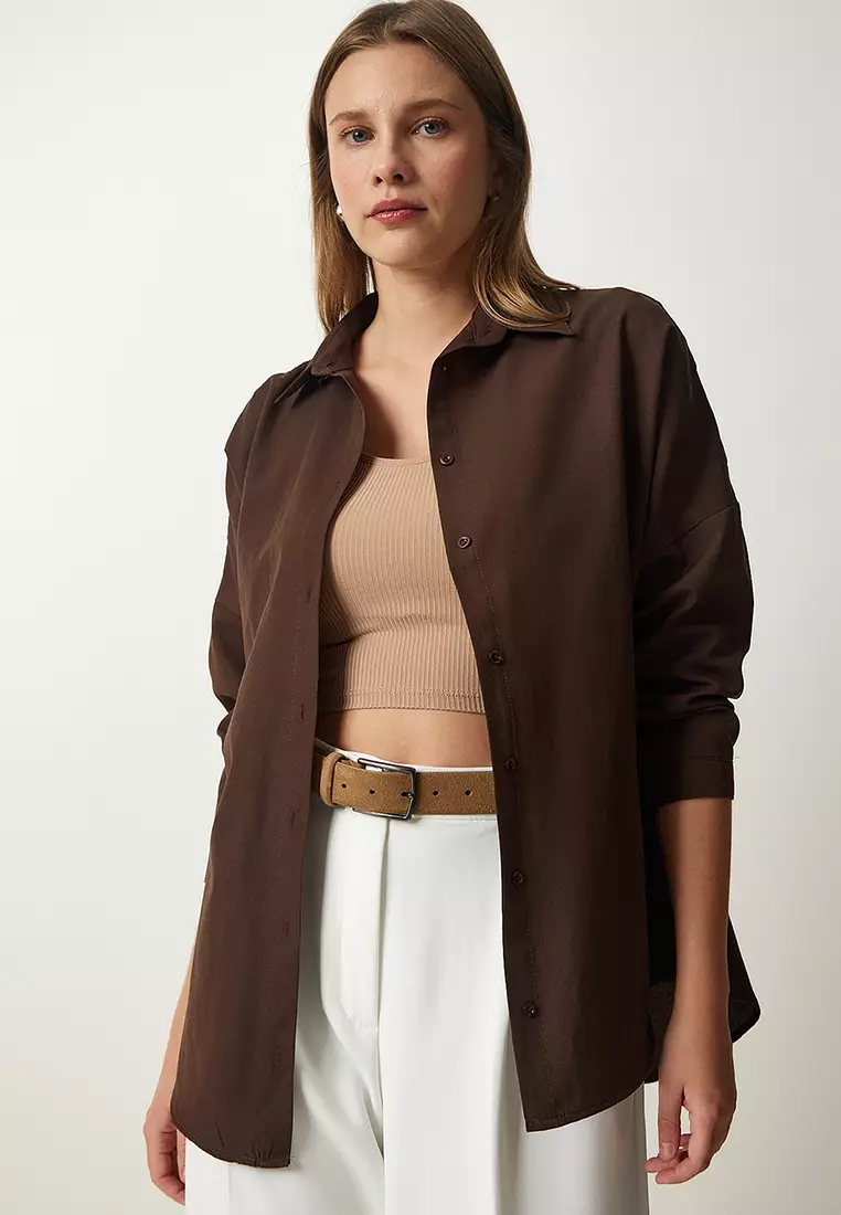 Long Sleeves Oversized Shirt