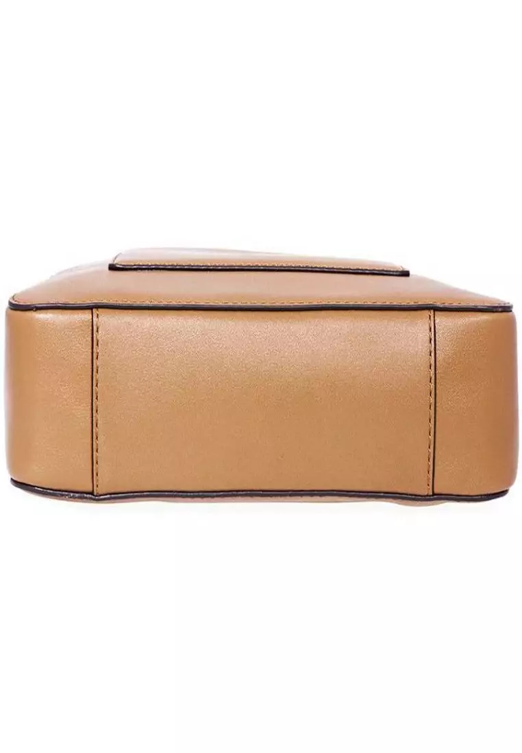 Michael kors store gloria leather messenger