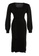 Trendyol black Plus Size Knit Dress 6BDF7AA2E73D11GS_6