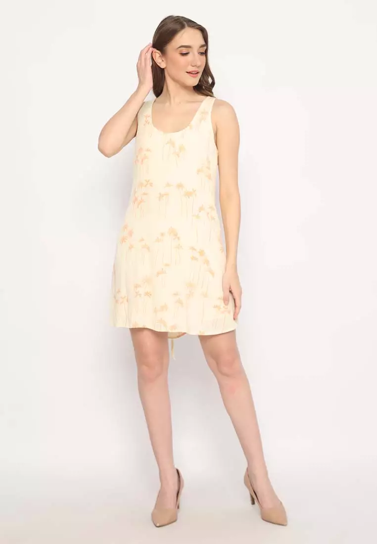 OCEAN BREEZE SL WVN DRESS