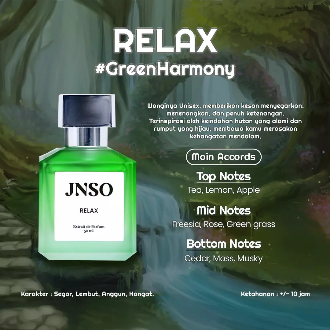 JNSO Extrait de Parfume Relax 50ml