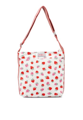 Jual Cath Kidston Sweet Strawberry Zipped Messenger Bag Original Zalora Indonesia