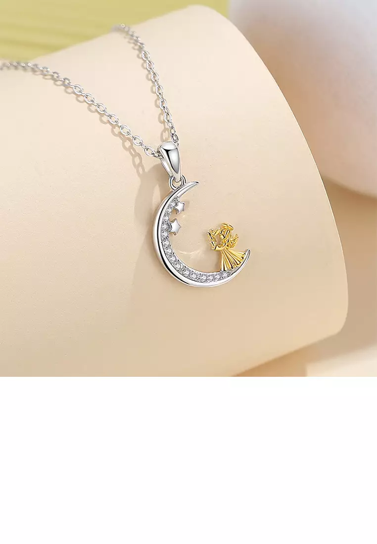 Buy Glamorousky 925 Sterling Silver Fashion Temperament Golden