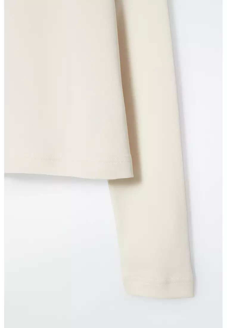 CLEAN CUT REGULAR LONG-SLEEVED T-SHIRT