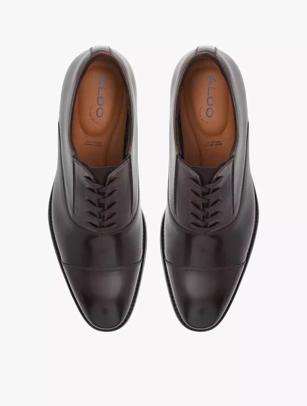 Aldo Paxley Men's Oxford Dress Shoe - Dark Brown