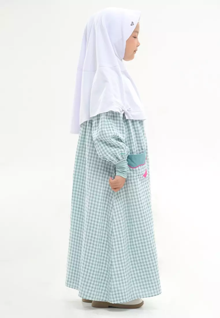 Rabbani - Gamis Dress Muslim Anak Bani Batuta Viona Toska