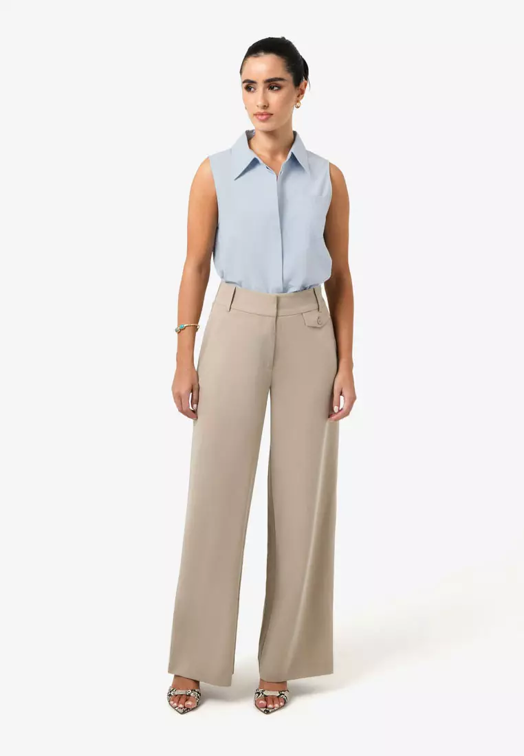 Kia Cotton Sleeveless Shirt