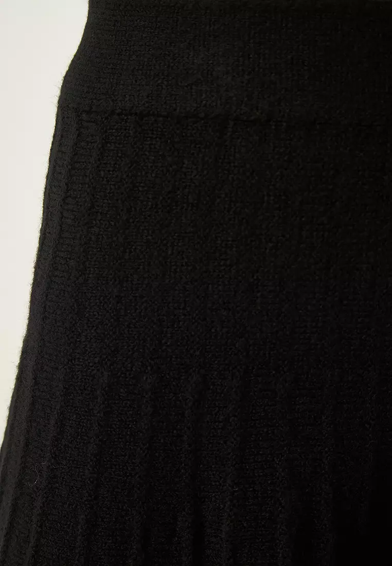 Turtleneck Sweater and Skirt Set