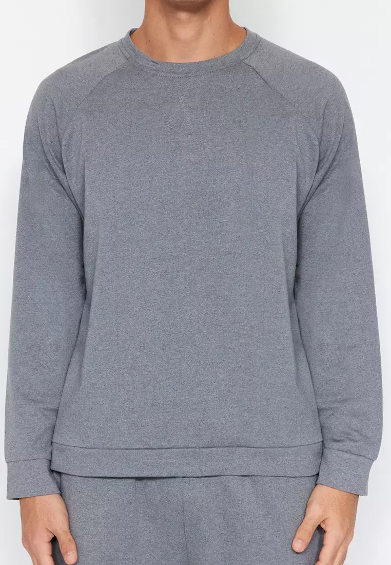 Regular Fit Knitted Pajamas Set.