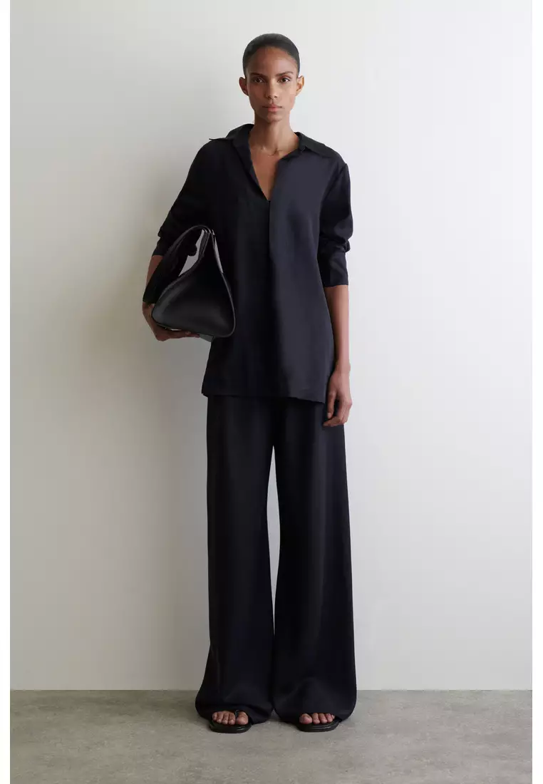 OPEN-COLLAR SHIRT