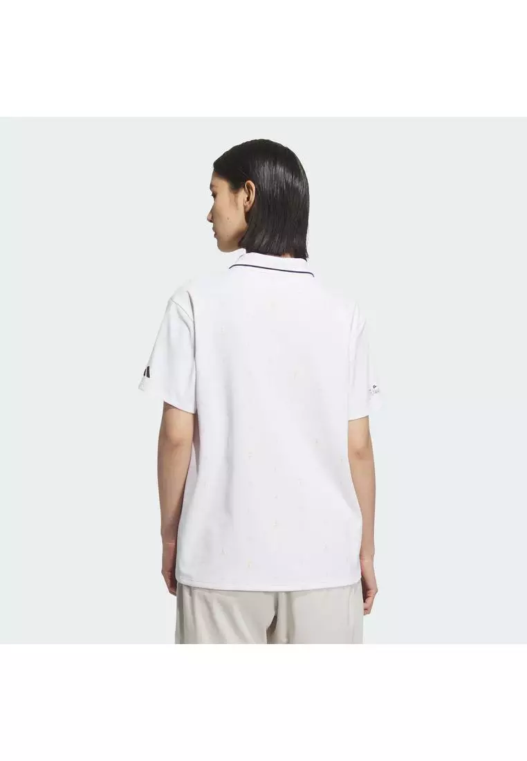 Monogram Short Sleeve Polo Shirt