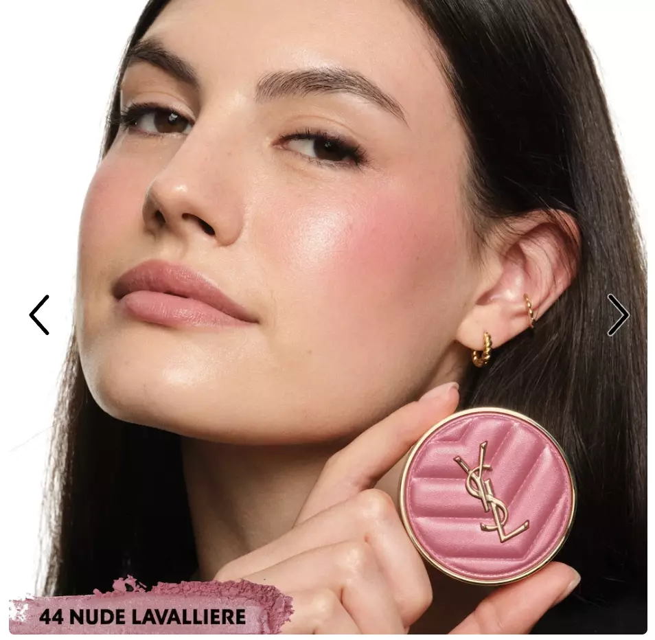 YSL 2pc Set - Loveshine Candy Glaze & Make Me Blush - 44 Nude Lavalliere