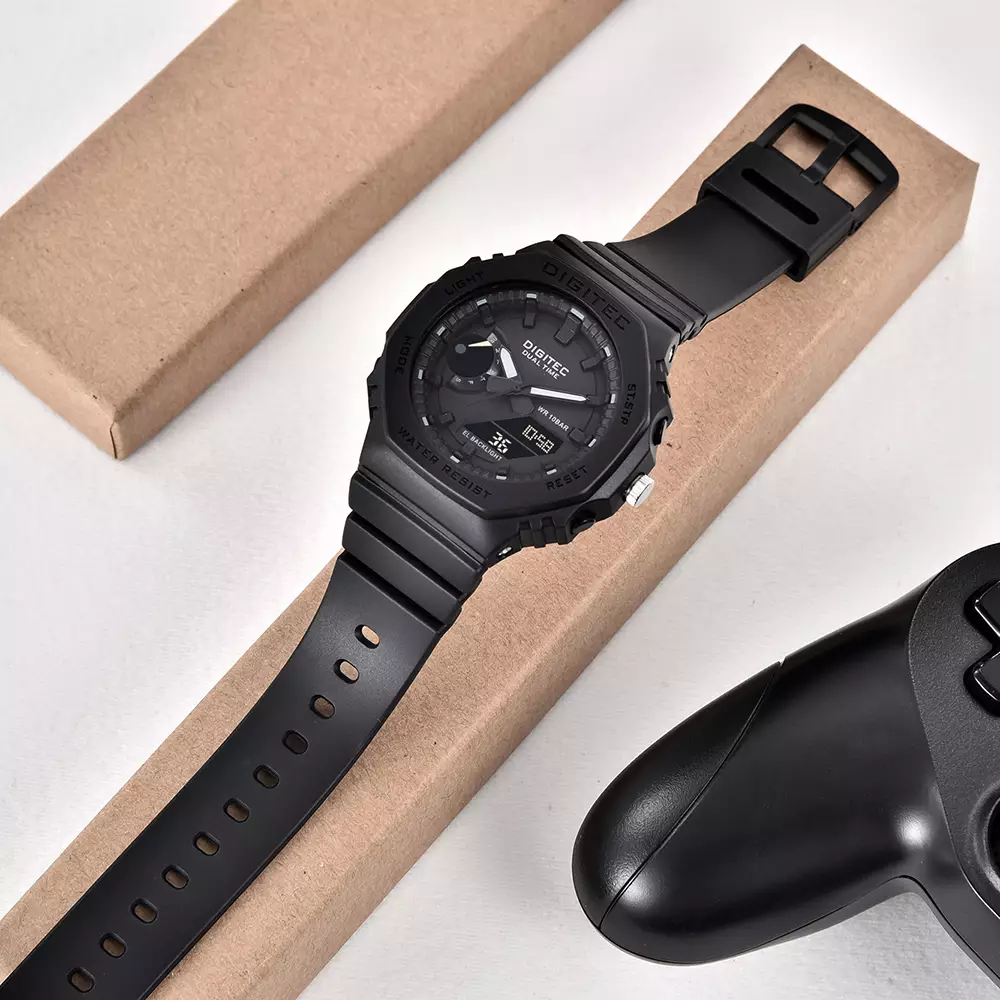 DIGITEC Jam Tangan Analog-Digital Wanita MDA-3119T - BK4B Hitam