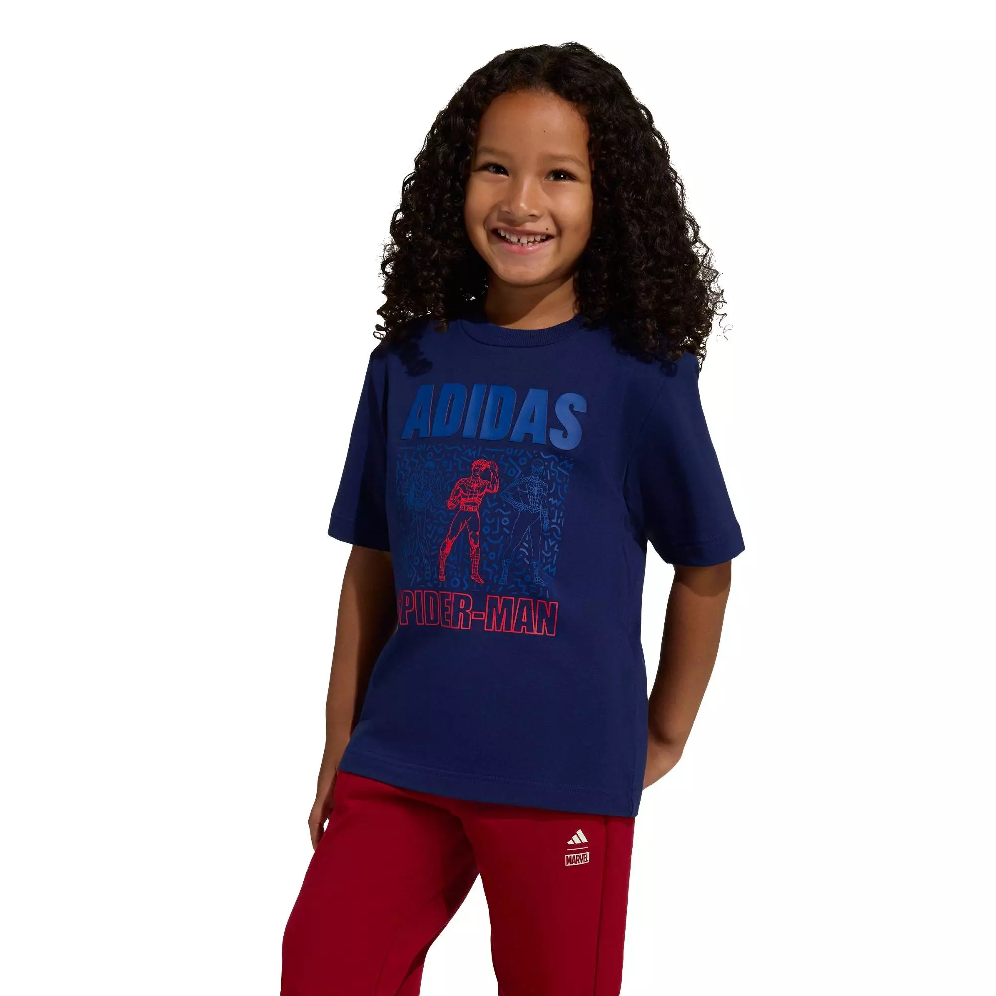 Lifestyle MARVEL SPIDER-MAN TEE Unisex Blue JZ7667