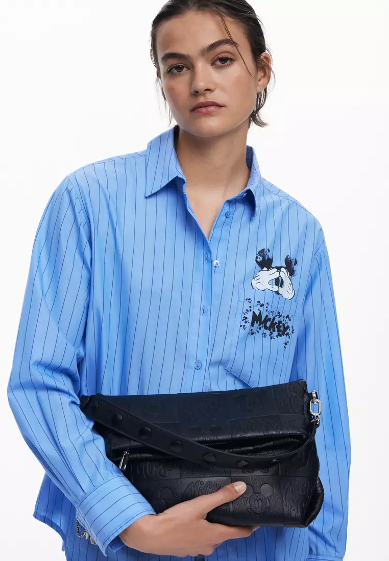 Medium Mickey™ faux leather crossbody bag