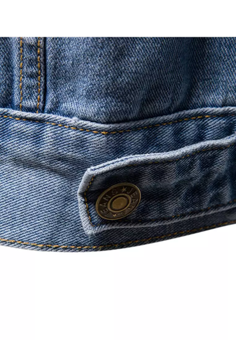 Street Wear Slim Denim Jacket AX1089