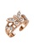 Her Jewellery Butterfly Aine Ring (Rose Gold) - Made with Swarovski Crystals F5695AC673FCA3GS_3