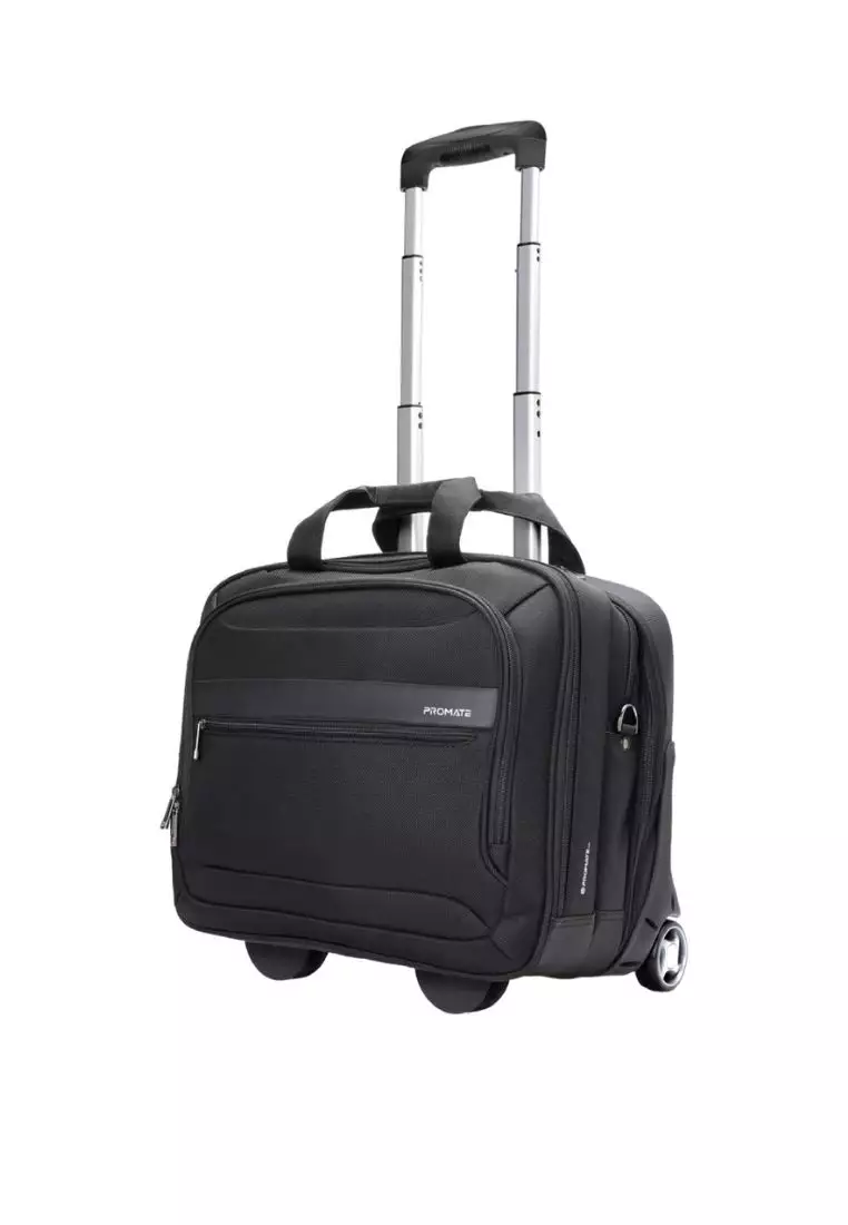 Buy Promate PersonaTR Versatile Travel Trolley Bag for 16” Laptop with Multiple Compartments