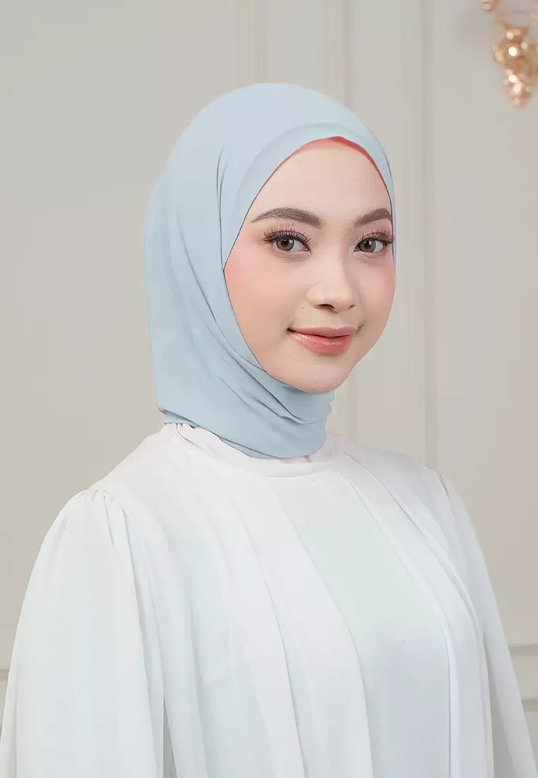 HIJAB INSTAN MAGNET SYIFA - POWDER BLUE
