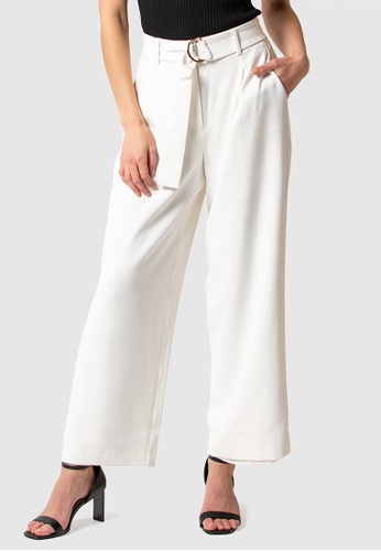 Buy Forever New Bianca Wide Leg Belted Pants 2021 Online Zalora Singapore