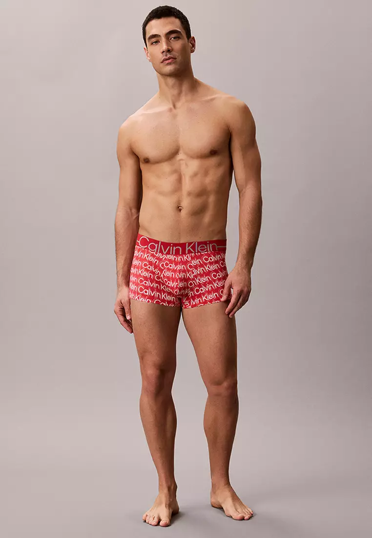 Icon Microfiber Metallic Low Rise Trunks - Calvin Klein Underwear