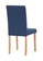 DoYoung blue HASKELL (Set-of-2 Oak/Dark Blue) Fabric Parsons Chair 35F3EHL2A28EBDGS_4