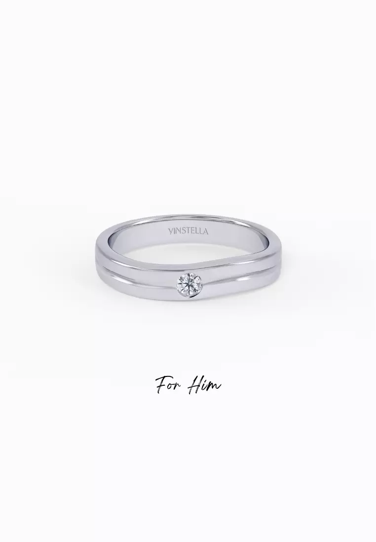 Vinstella Touch of Forever Couple Ring