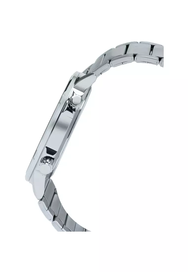 Men Analog Watch MTD-130D-7AV Silver Stainless Steel Strap