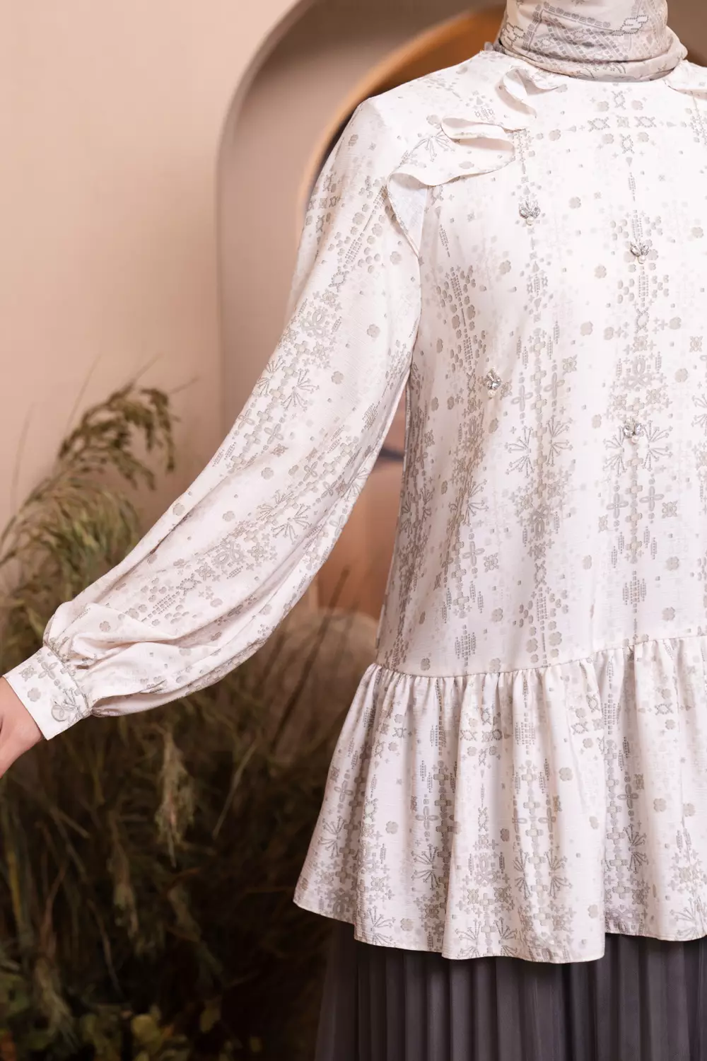 Klamby - Senggala Blouse Cannoli Almond