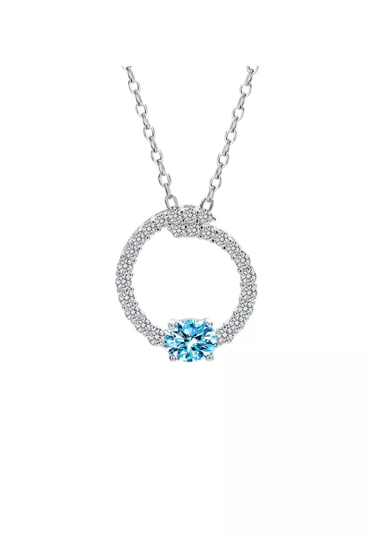 Creative Round S925 Silver Necklace