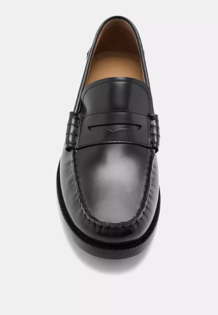 Leather Penny Loafers