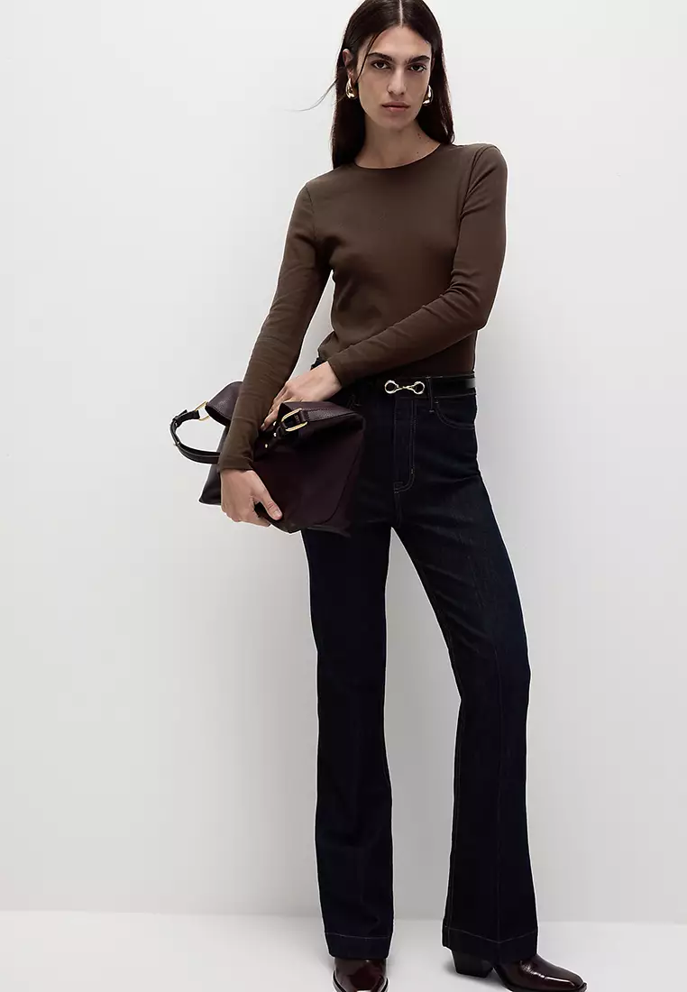 Cotton Rich Ribbed Top