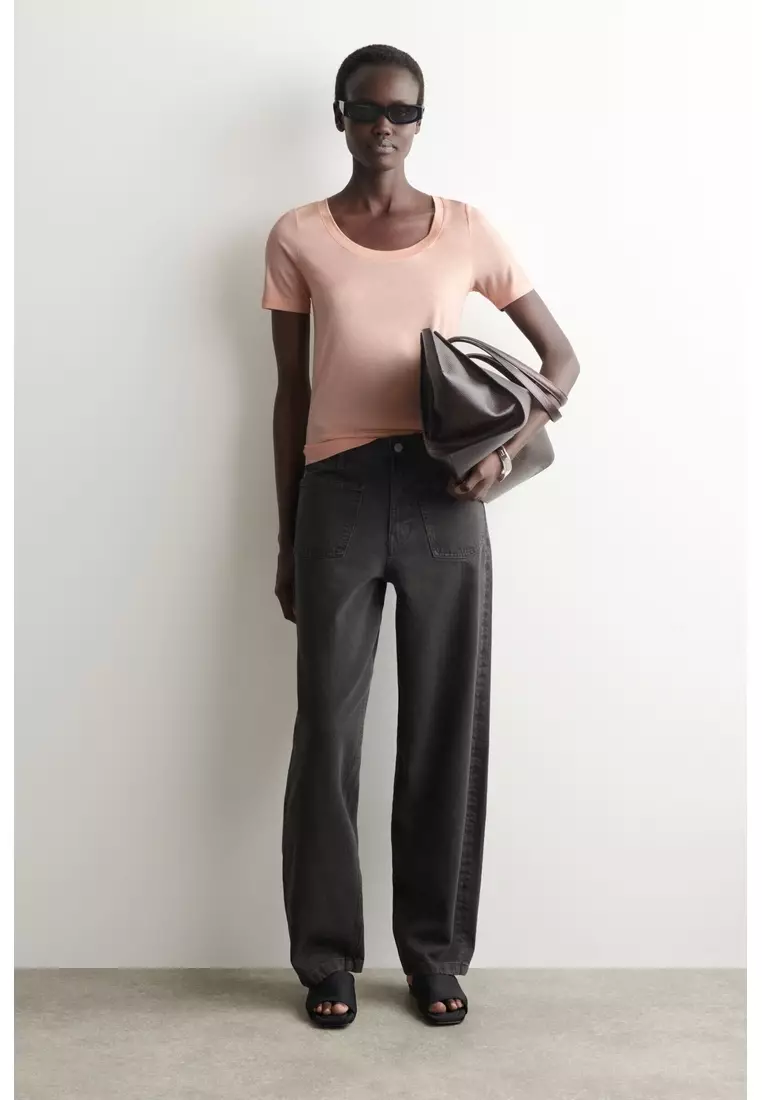 SLIM SILK T-SHIRT