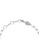 Aquae Jewels white Necklace Empress Pearls on 18K Gold, Diamonds & Precious Stones - Emerald - Sapphire - Ruby - Onyx - White Gold,Sapphire,White Pearl 42645AC97EB802GS_3
