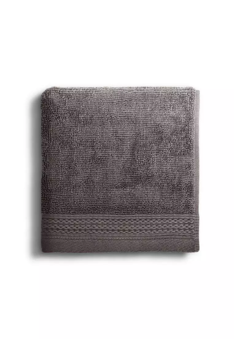 DKNY Home Empire Series Towel 100% Extra Soft Cotton with Low