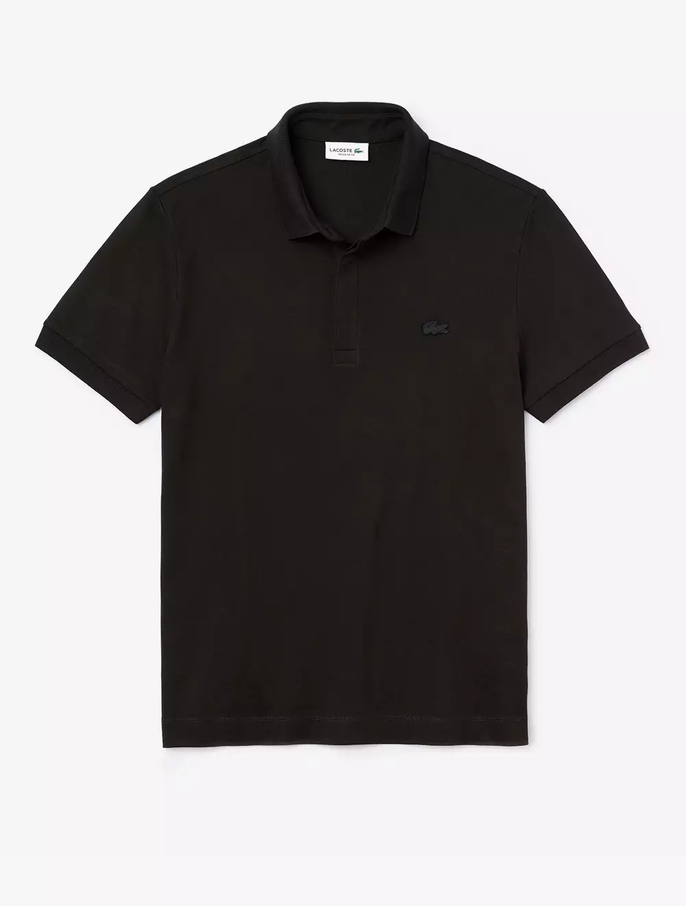 Smart Paris Polo Shirt Stretch Cotton - BLACK