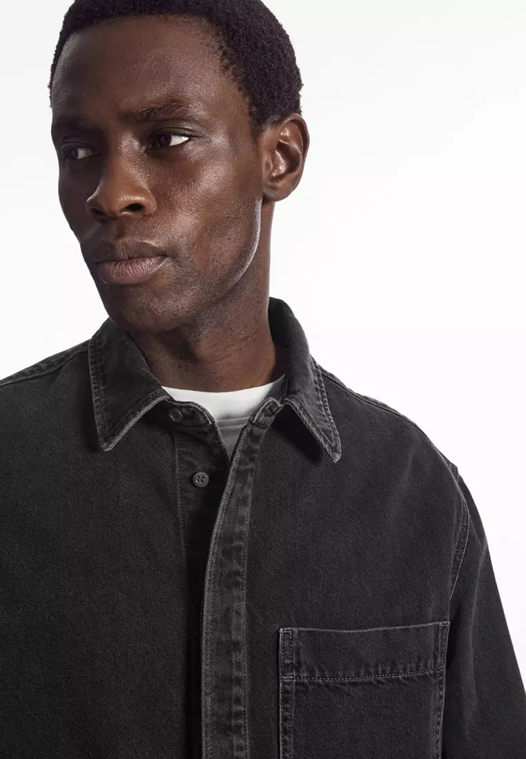 Oversized Denim Shirt