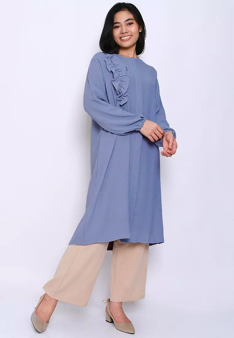 Tunic Accent Ruffle