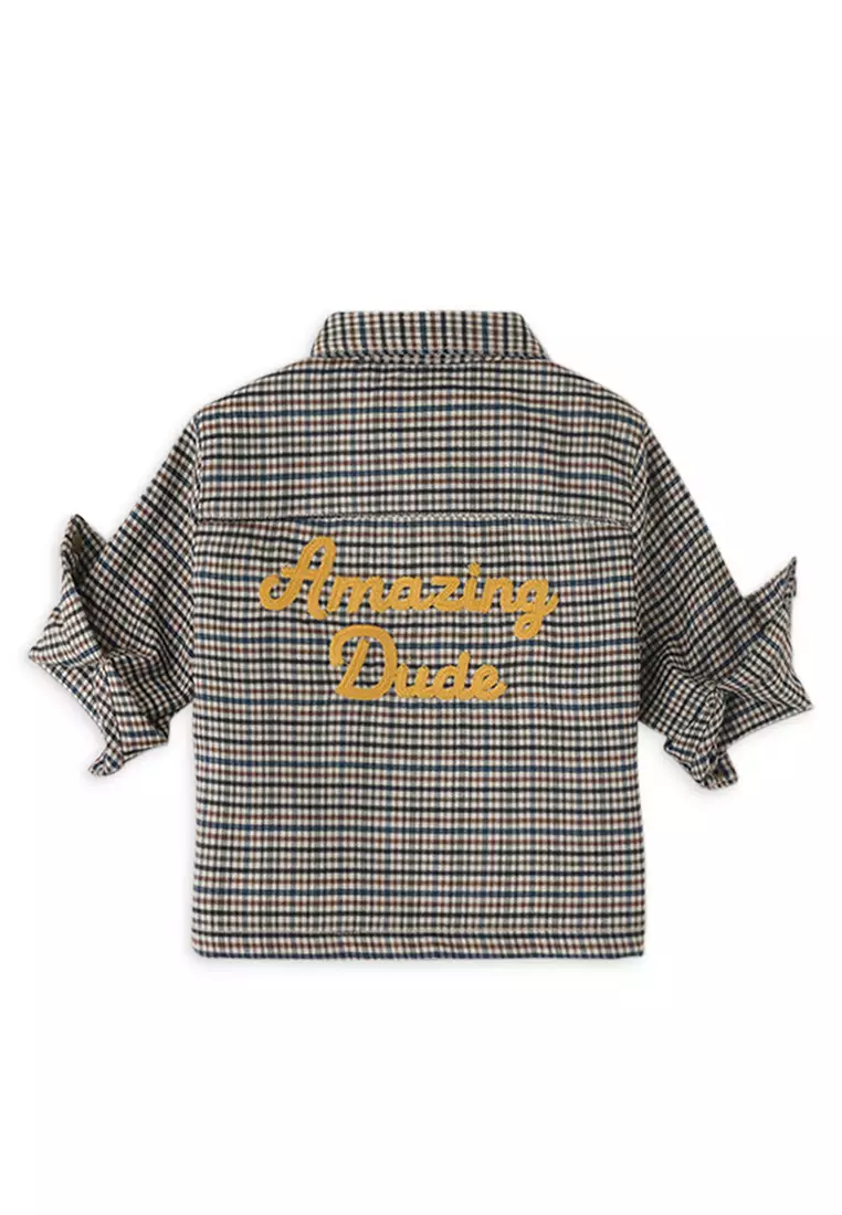 Baby Boys Amazing Dude Embro Overshirt Jacket