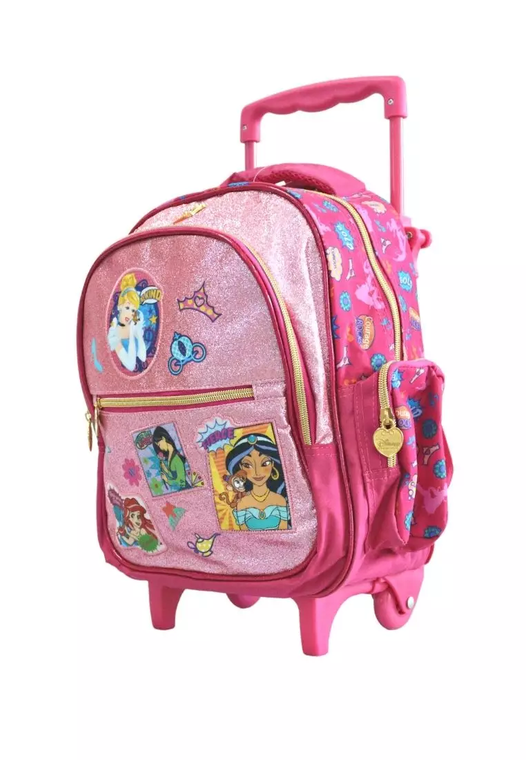 Disney pink glitter clearance backpack