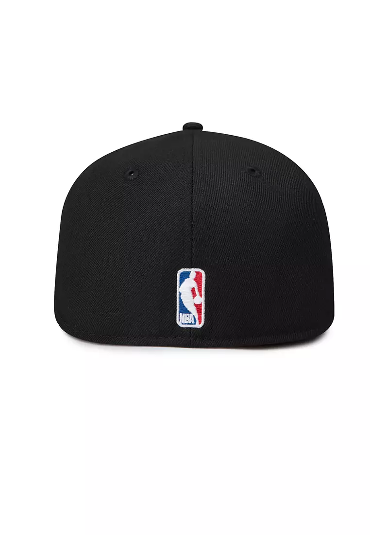 Los Angeles Lakers Fitted Cap for Men Logo Embroidery Flat Flexfit
