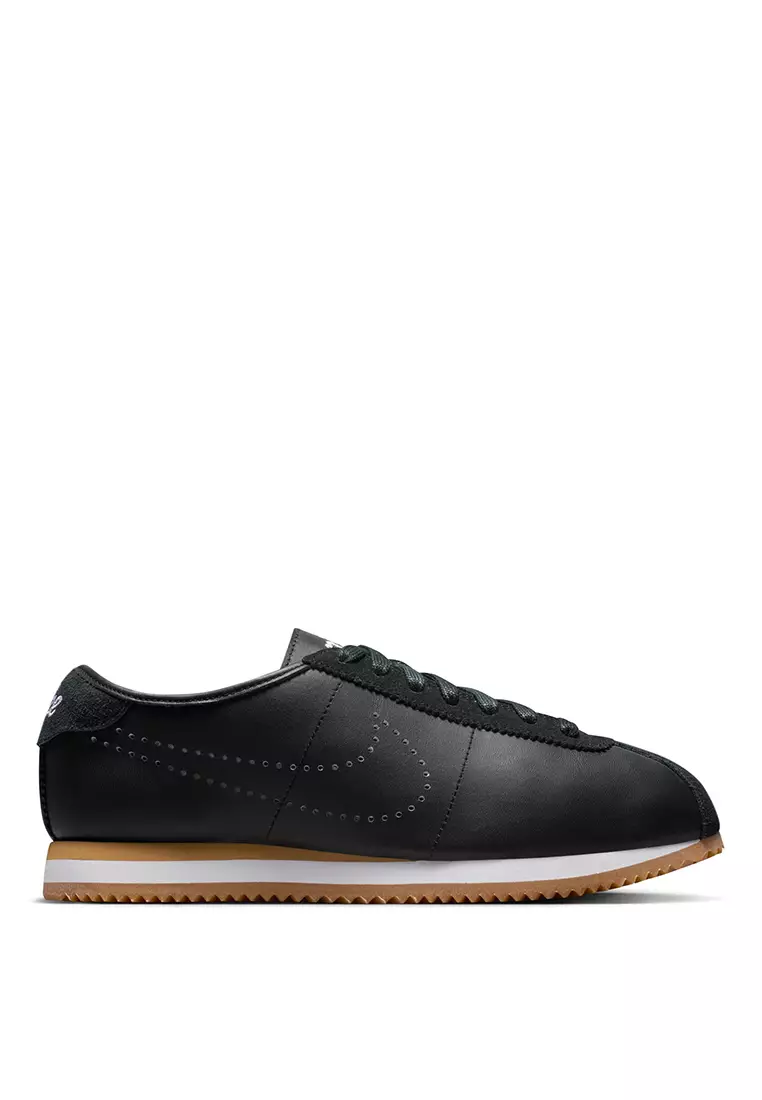 ご*う様 NIKE Cortez Black Leather Sneakers Buy Nike Cortez Leather Women's Shoes 2026 Online | ZALORA