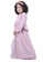 LARA NOUR pink Kids Jubah Dress Elsa D0286KA4519C79GS_1