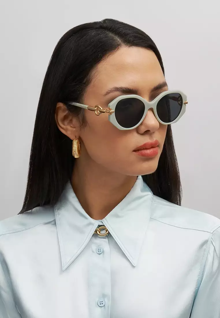 Seaside (SP3-Green) Luxury Designer Sunglasses from London for Women