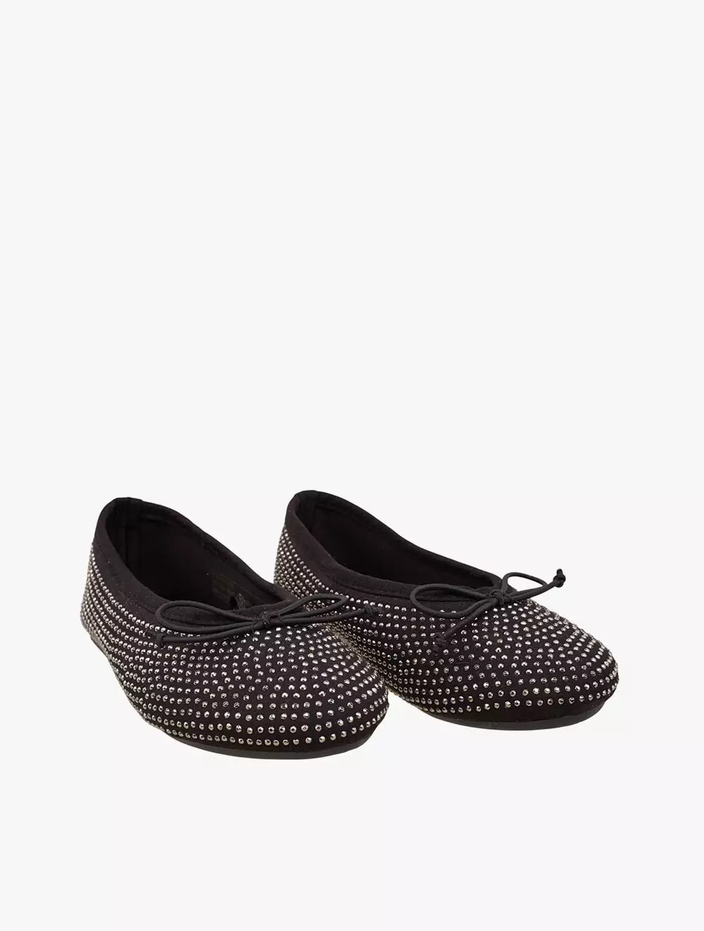 Payless Stella Belle Childrens Natalie Youth Flats - Black_07