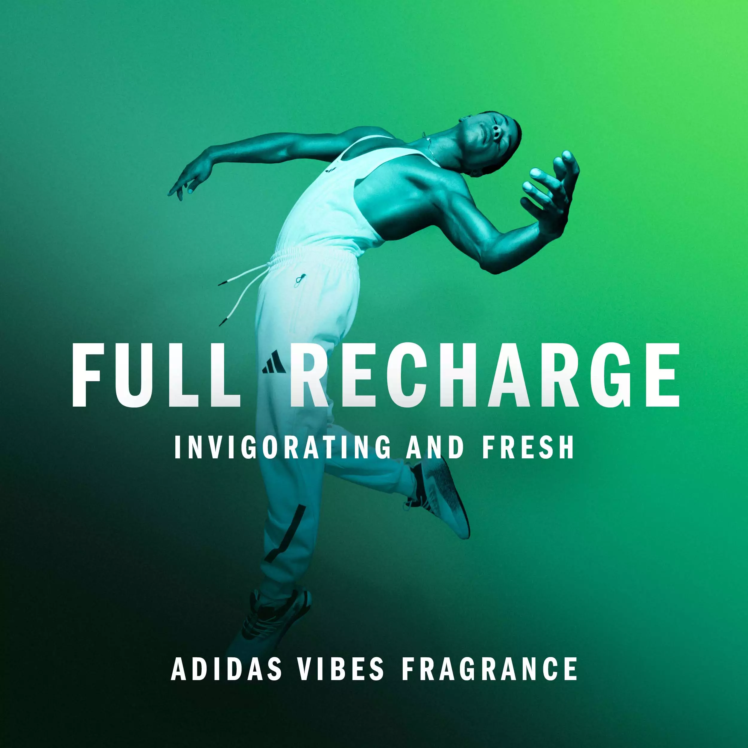 ADIDAS VIBES Full Recharge Eau De Parfum (EDP) 30ml