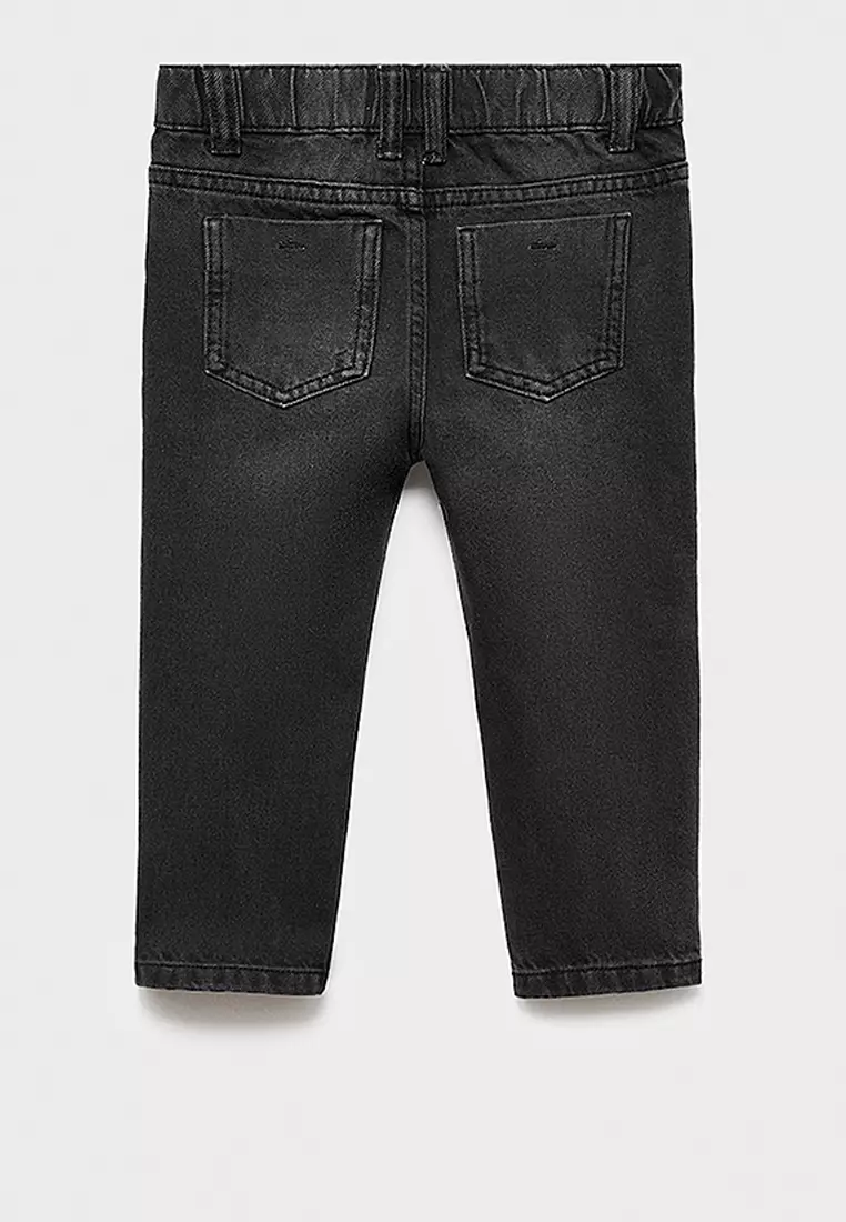 Straight Cotton Jeans